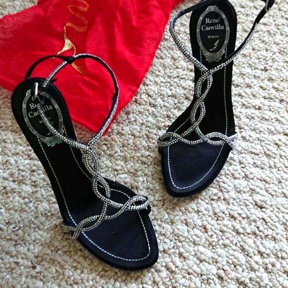 Rene Caovilla Brand new classic Stiletto Heel size 6.5 - Picture 1 of 11